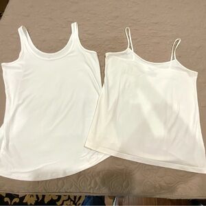 Women's White Tank Tops